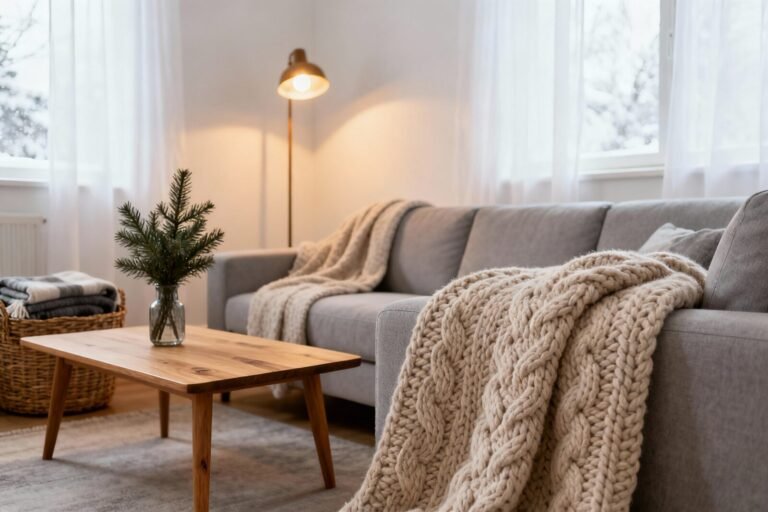 Winter Decorating On A Budget: Simple Neutral Ideas For A Warm, Calm Home
