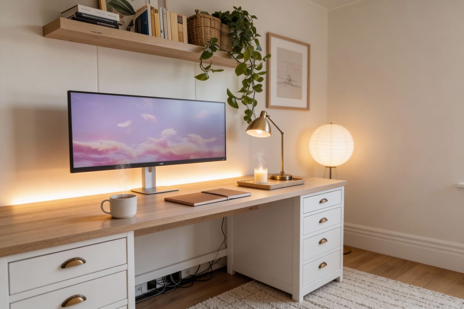 Cozy Home Office Ideas: 15 Small Workspace Setups That Feel Warm And ...
