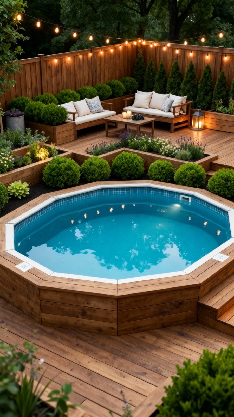 DIY Above Ground Pool Landscaping Ideas: 5 Affordable Ways to Make Your ...