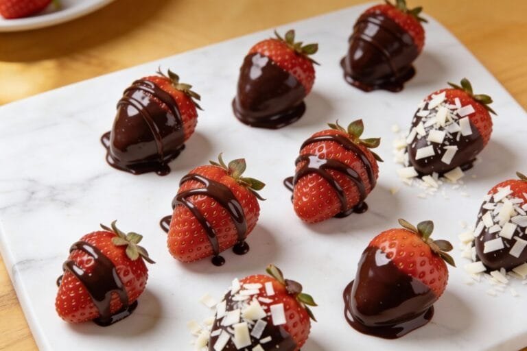 Easy Chocolate Covered Strawberries: 3-Ingredient Valentine’s Dessert Anyone Can Make – Quick, Sweet, and Foolproof