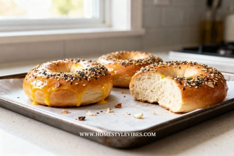 High Protein Greek Yogurt Bagels: Easy 4-Ingredient No-Yeast Recipe for Busy Mornings