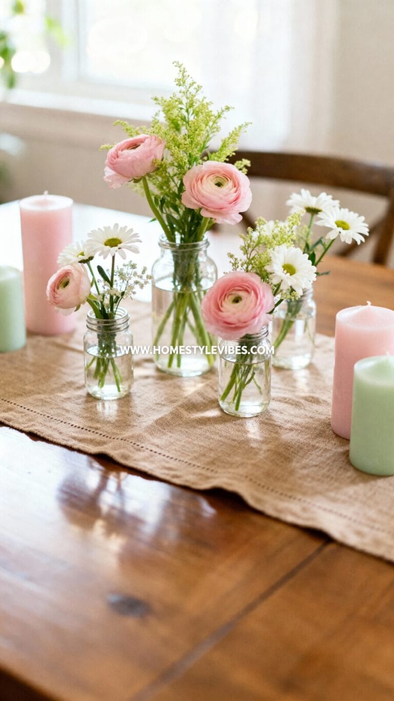 Spring Table Decor Ideas: Easy Centerpieces with Pastels and Fresh ...