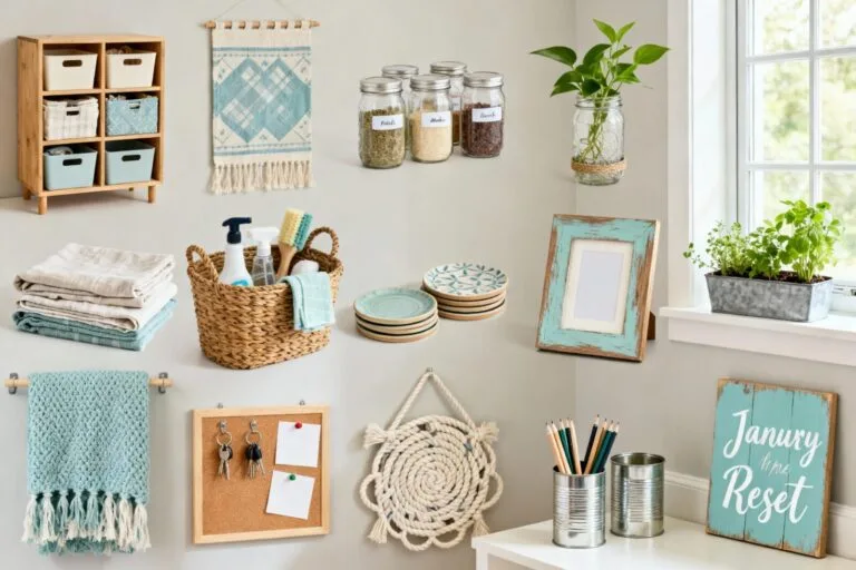 Diy January Projects To Reset Your Home: 15 Easy Ideas