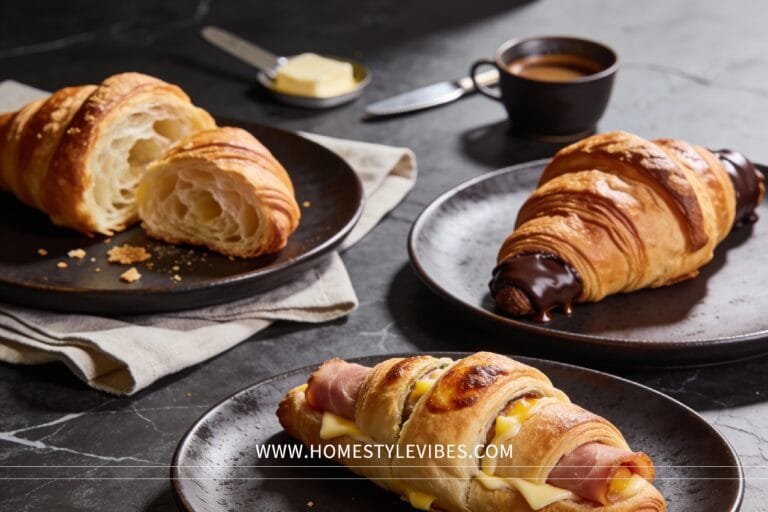 3 Easy Homemade Croissants: Flaky Bakery-Style Treats