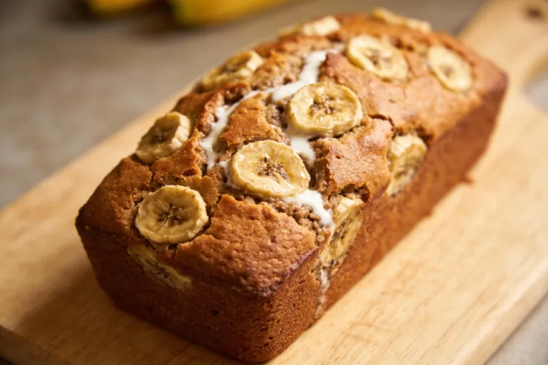 Healthy Low Sugar Banana Bread: Easy One-Bowl Recipe with Greek Yogurt