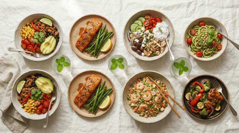 7 Easy Healthy Dinner Recipes for Weight Loss (Family Approved)