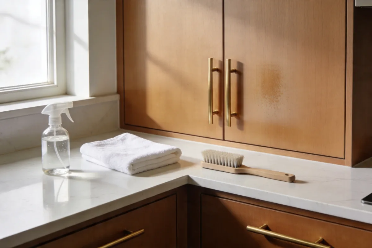 How to Clean Wood Cabinets Kitchens: a Step-by-Step Guide for Homeowners That Shine