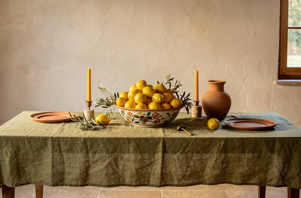 Viral 6 Italian Lemon Table Decor Ideas for the Most Beautiful Summer Dinner Party