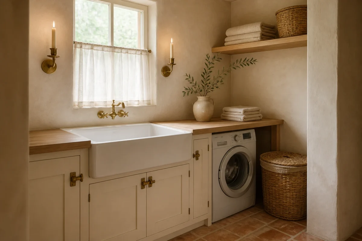 6 Cozy Vintage Cottage Laundry Room Ideas That Feel Warm And Charming