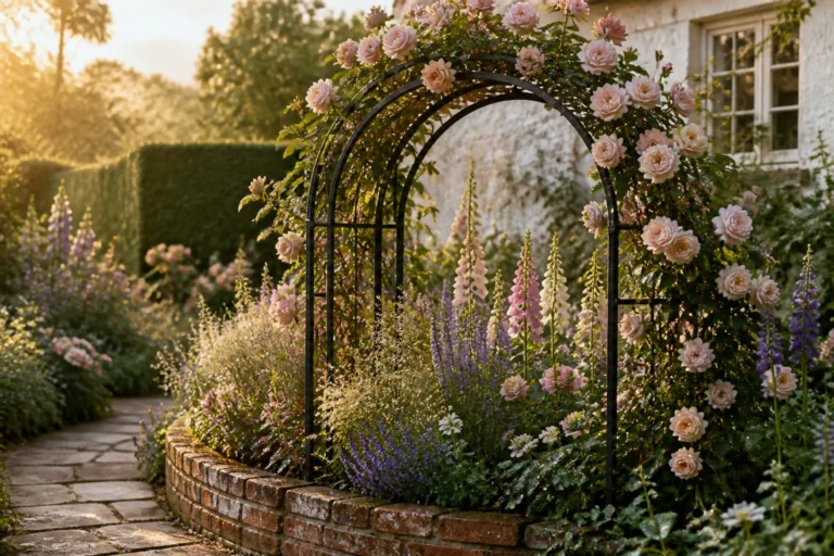 7 Cottage Garden Flower Bed Ideas For A Romantic English-Style Yard