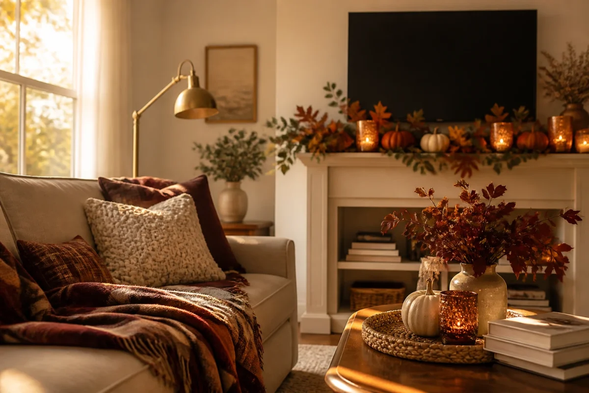 6 Cozy Fall Apartment Decor Ideas For Renters Who Love Autumn