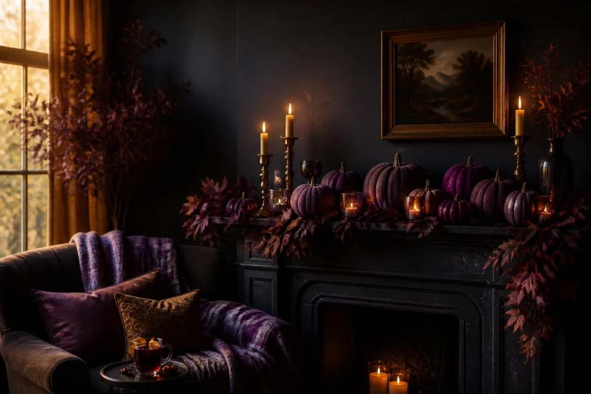 5 Purple Fall Aesthetic Ideas For A Moody And Magical Autumn Home