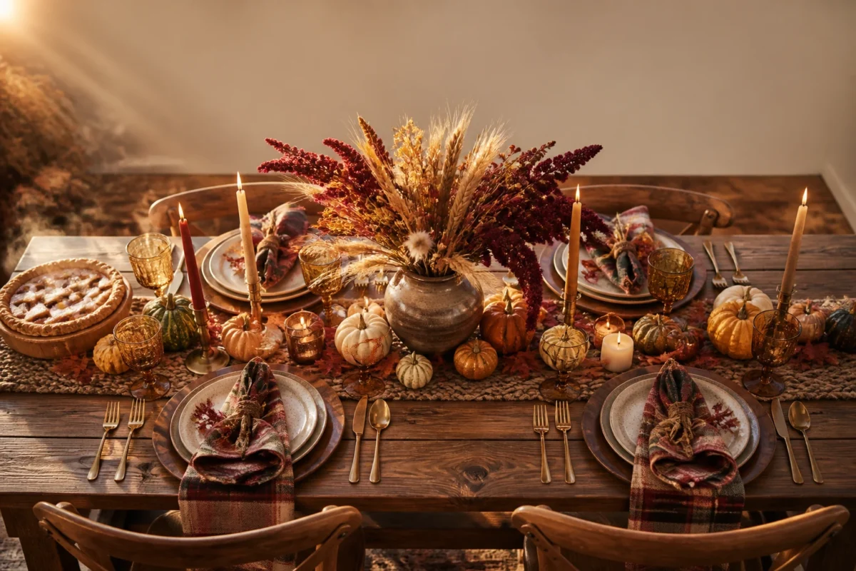 5 Fall Tablescape Ideas That Make Every Dinner Feel Like A Celebration