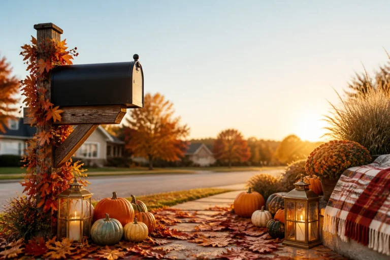 5 Fall Yard And Mailbox Decorating Ideas That Boost Curb Appeal Instantly