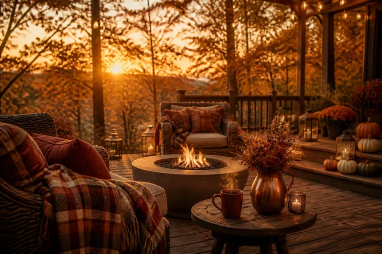 4 Fall Patio And Backyard Decor Ideas For Cozy Outdoor Evenings