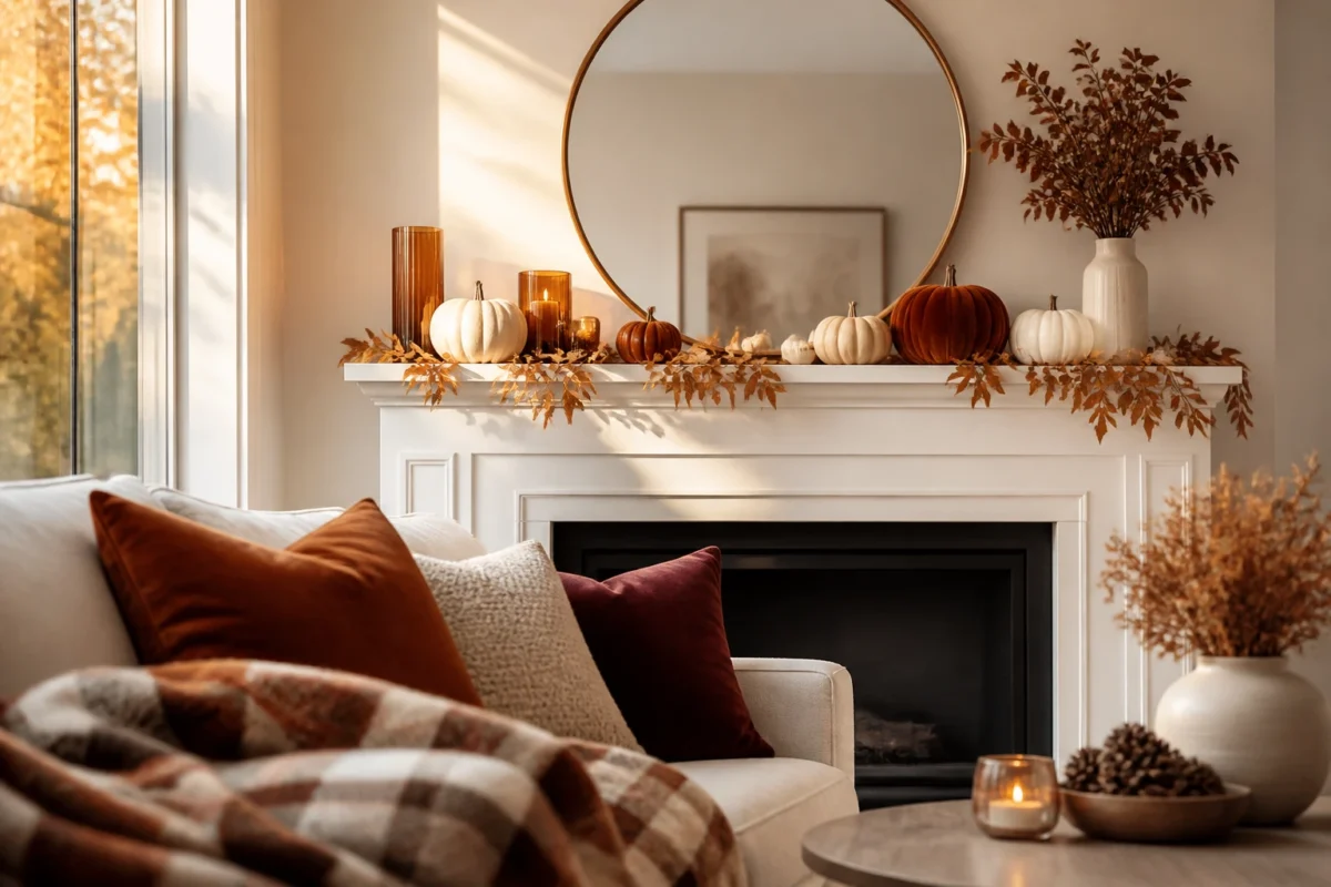 4 Modern Fall Decor Ideas That Are Chic Cozy And Clutter-Free