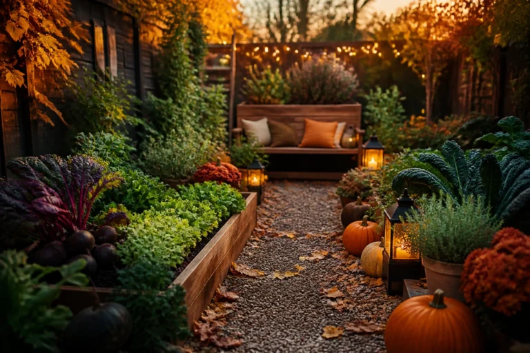 4 Fall Vegetable Garden Layout Ideas For Small Backyards