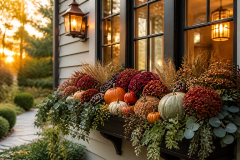 6 Fall Window Box Ideas That Look Beautiful All Season Long