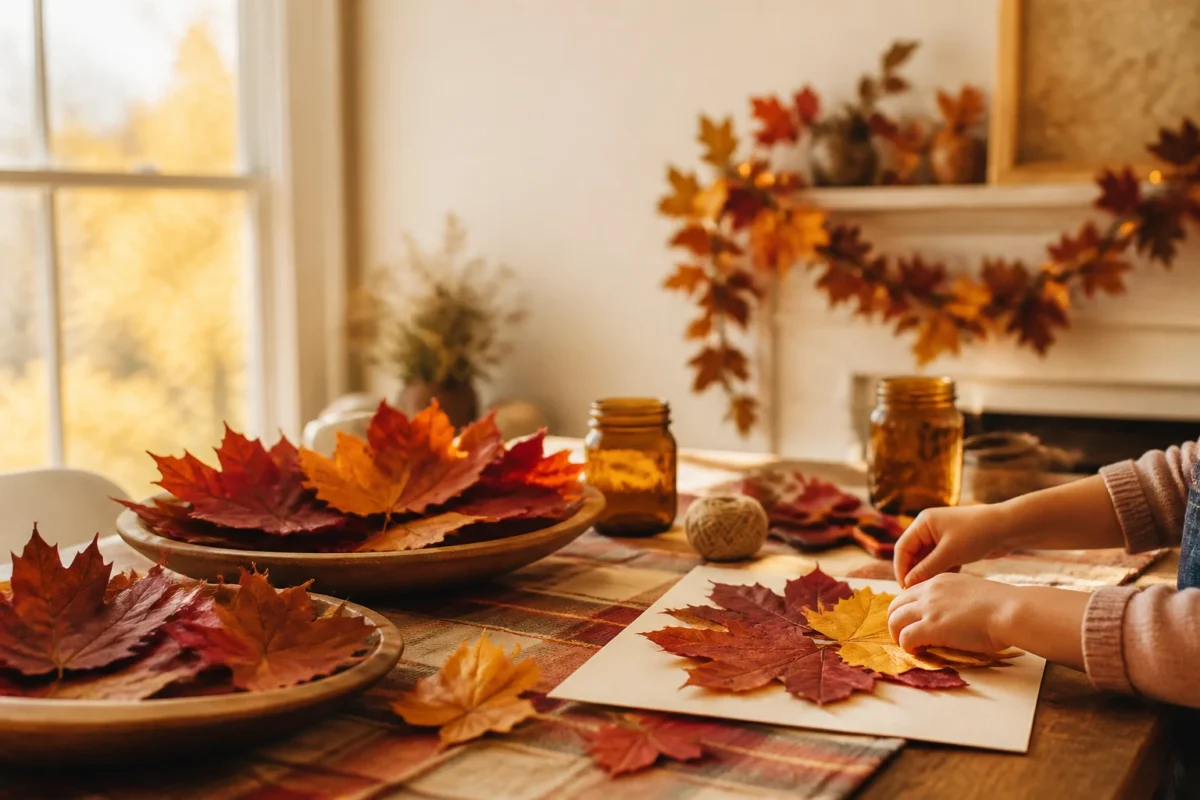 7 Easy Fall Leaf Crafts For Kids That Turn A Nature Walk Into Art
