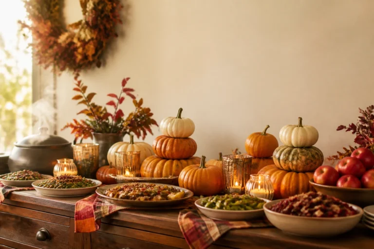 5 Fall Buffet Table Styling Ideas For Effortless Party Hosting