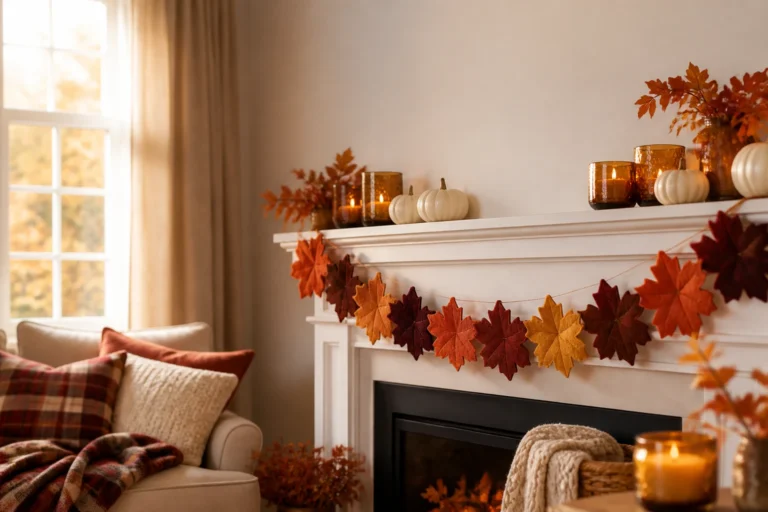 6 Felt Fall Garland And Banner Ideas That Are Adorably Handmade