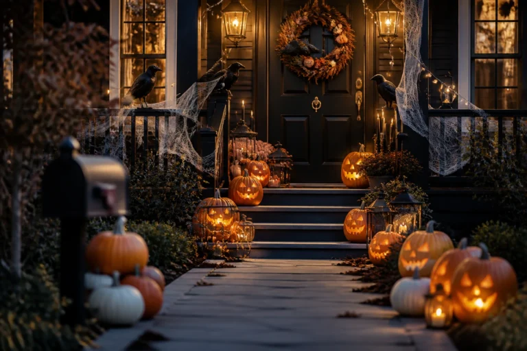 6 Halloween Porch And Mailbox Decorating Ideas That Delight Trick-Or-Treaters