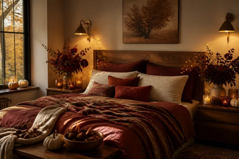 6 DIY Fall Bedroom Decor Ideas For The Coziest Room In The House
