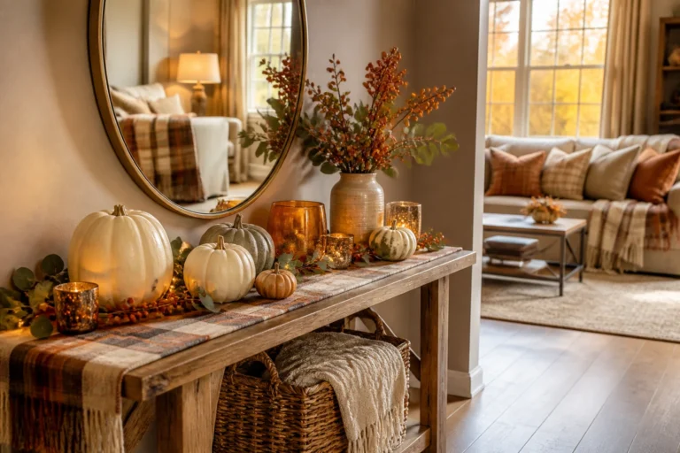 6 Autumn House Decor Ideas For Every Room From Entry To Bedroom