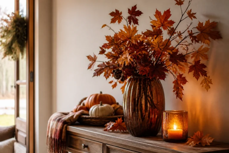 5 Fall Vase Filler Ideas That Instantly Style Any Empty Vase