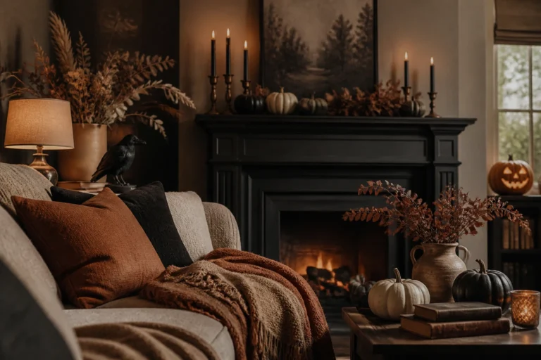 6 Halloween Home Decor Ideas That Still Feel Cozy Not Creepy