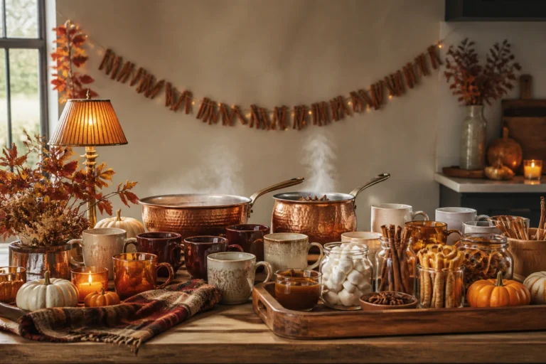 5 Hot Cocoa And Apple Cider Bar Ideas For Cozy Fall Entertaining