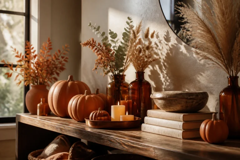 6 Terracotta And Burnt Orange Fall Decor Ideas For A Warm Earthy Palette