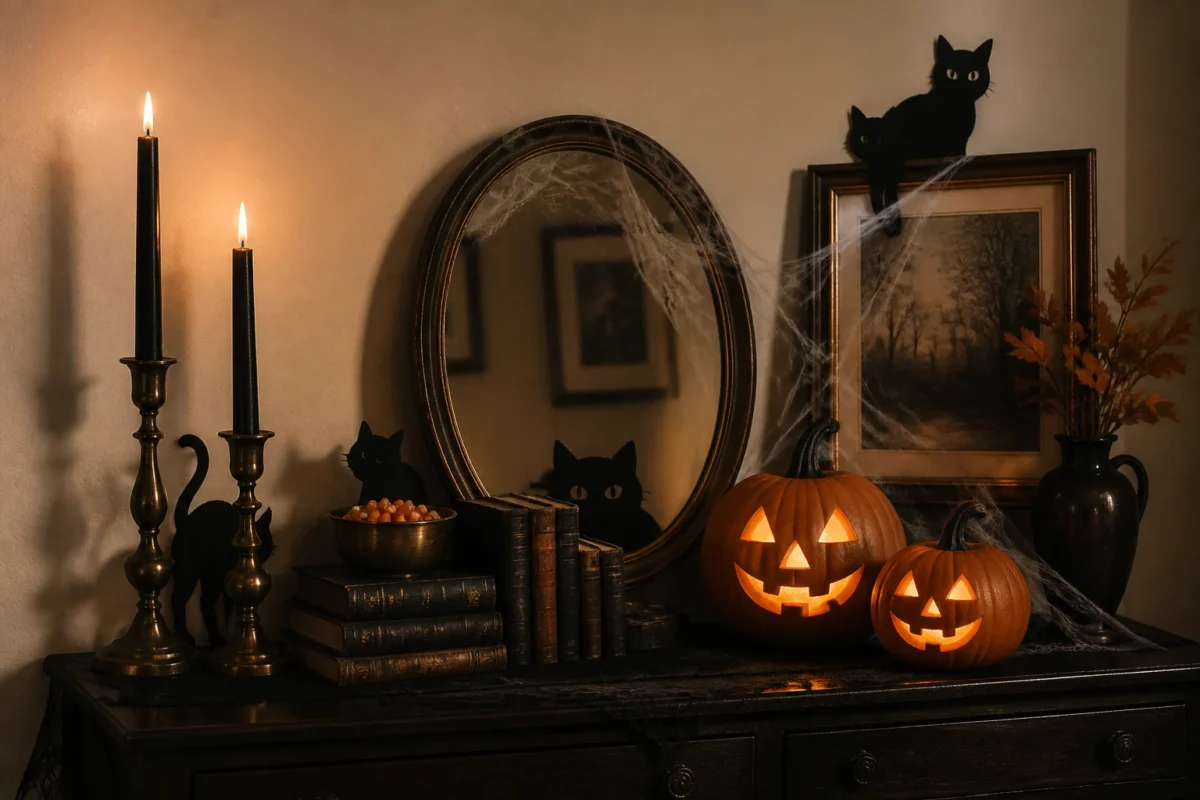 6 Vintage Retro Halloween Decor Ideas With Nostalgic Charm