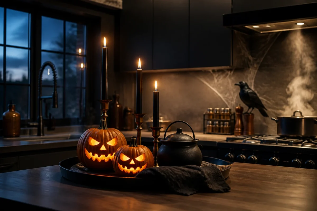 6 Halloween Kitchen Decor Ideas That Make Cooking Spooky Fun