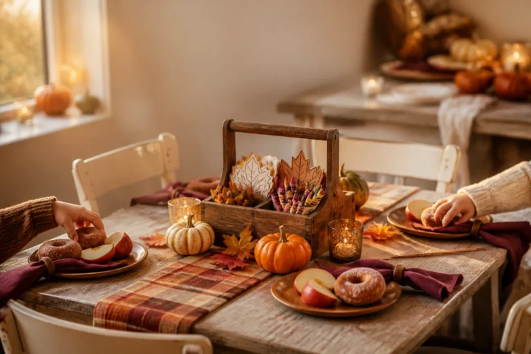 5 Thanksgiving Kids Table Ideas That Keep Little Ones Happy And Busy