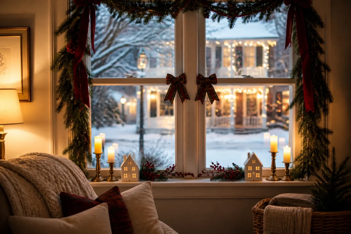 5 Christmas Window Decor Ideas That Glow From Inside and Out