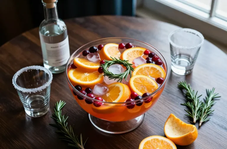 6 Big-Batch Christmas Party Punch Recipes (With and Without Alcohol)