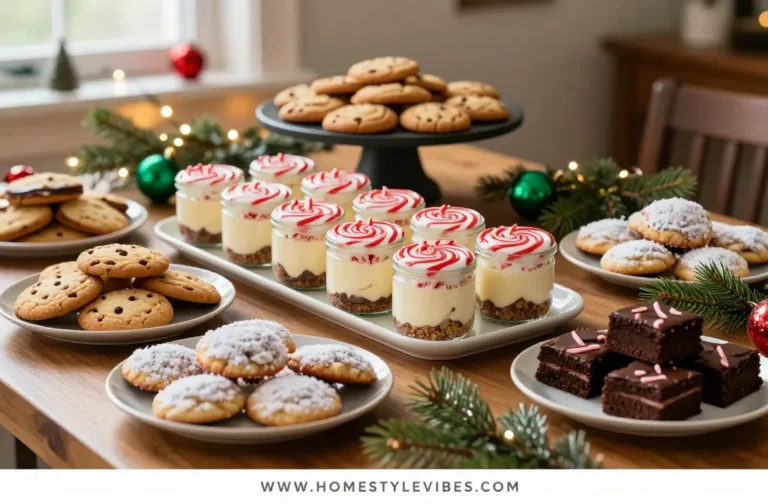 6 Christmas Dessert Table Ideas That Look Bakery-Worthy With Zero Stress
