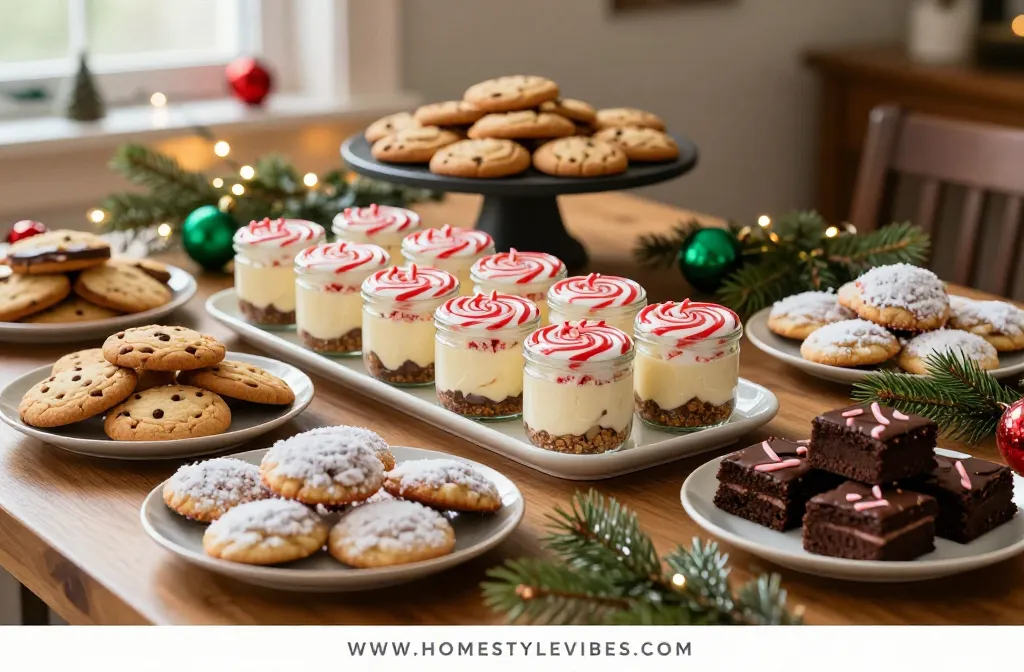 6 Christmas Dessert Table Ideas That Look Bakery-Worthy With Zero Stress