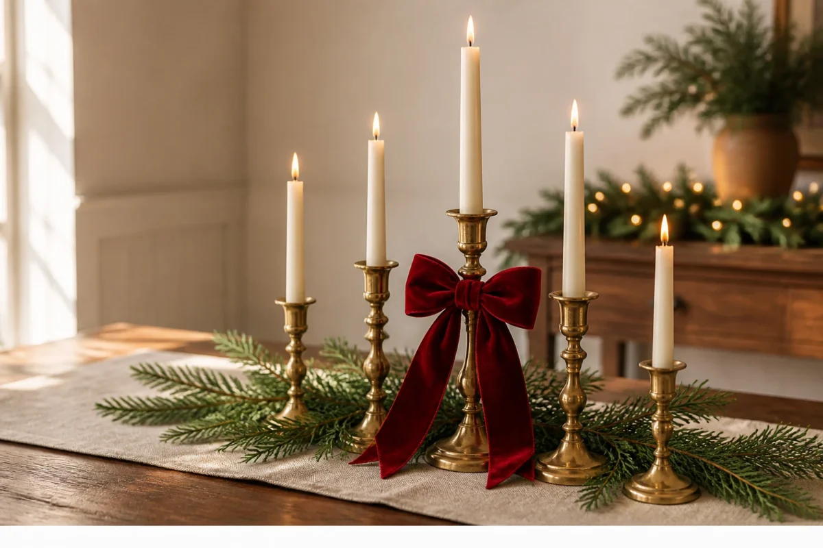 7 Simple Christmas Centerpieces for the Table You Can Make in 15 Minutes